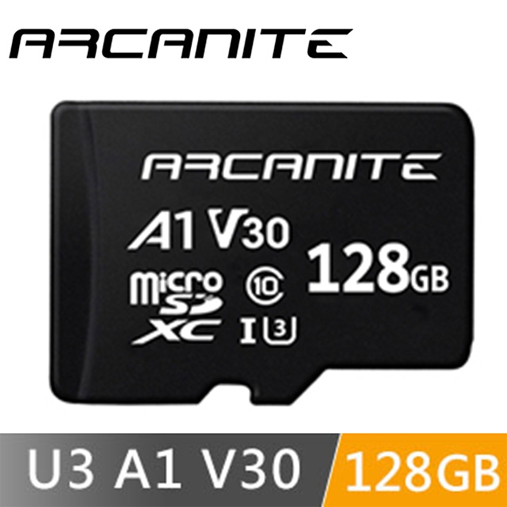 ARCANITE  MicroSDXC U3 V30 A1 128GB 記憶卡