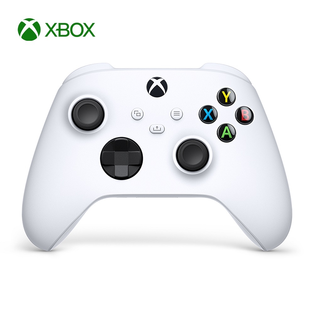 【Microsoft 微軟】XBOX 無線控制器-冰雪白 (QAS-00006)