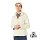 【Lynx Golf】女款保暖舒適素面款式口袋三角縫線後腰繡花設計長袖可拆式連帽外套(二色) product thumbnail 9