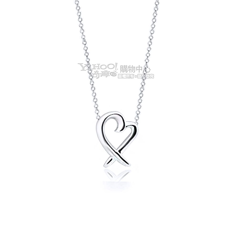 Tiffany&Co. Loving Heart 純銀項鍊(迷你)