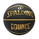 SPALDING 斯伯丁 NBA Bounce 合成皮 7號籃球 黑金 product thumbnail 1