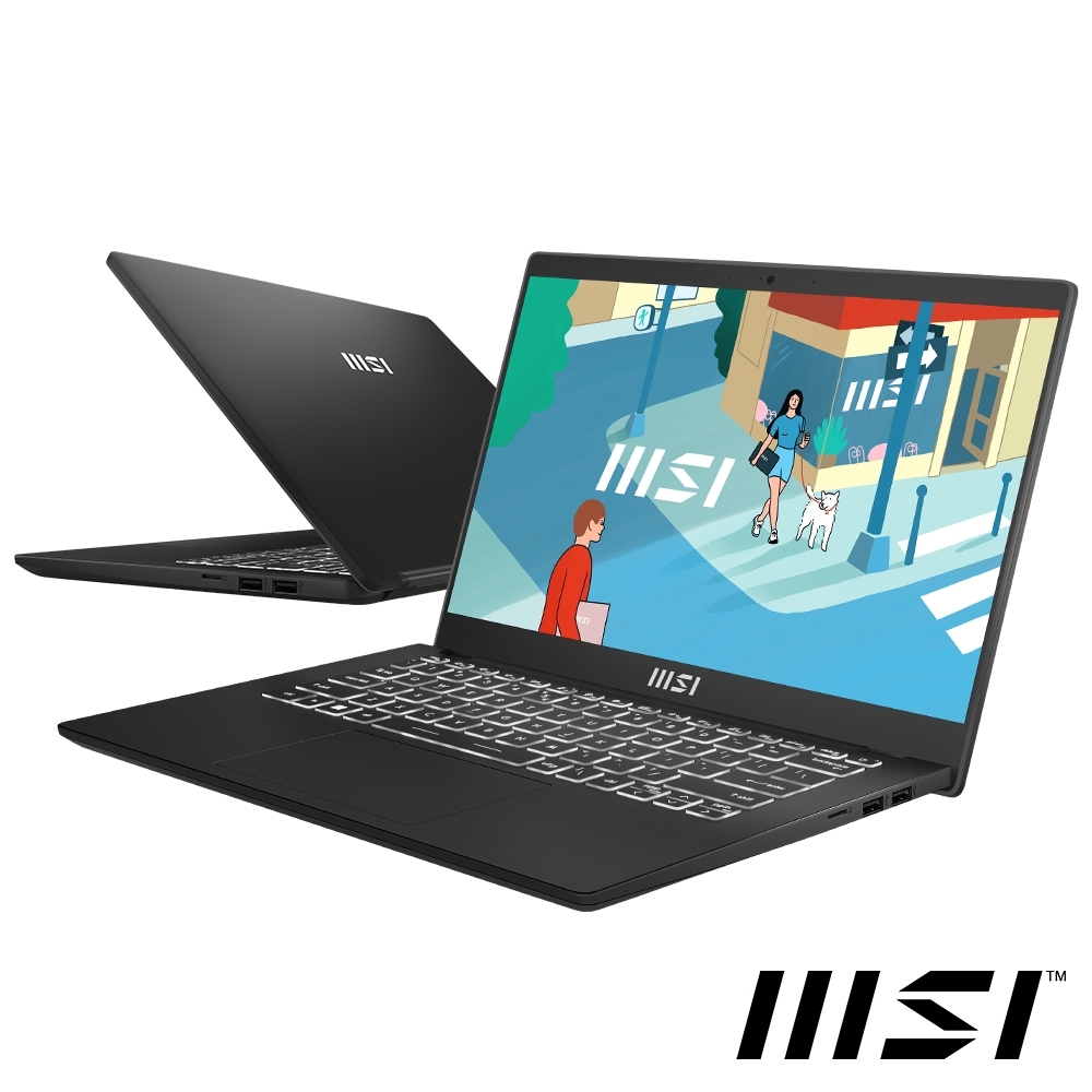 MSI微星 Modern 14 C13M-1063TW 14吋輕薄商用筆電(i5-1335U/16G/512G SSD/Win11)