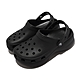 Crocs 布希鞋 Classic Platform Clog W 女鞋 黑 洞洞鞋 厚底 涼拖鞋 卡駱馳 206750001 product thumbnail 1