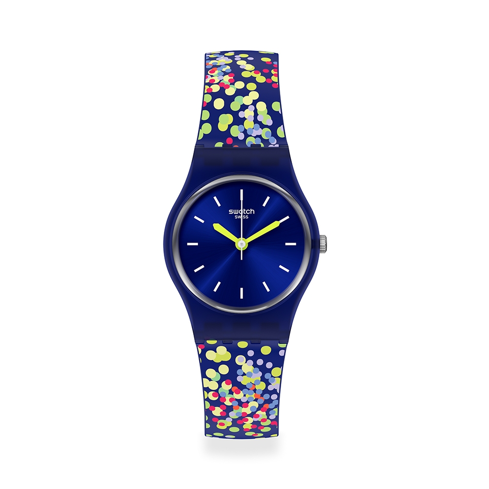 SWATCH Lady 原創系列手錶CONFETTINI BLU(25mm)