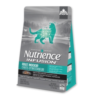 Nutrience 紐崔斯 INFUSION 天然貓糧 室內貓雞肉配方 2.27kg