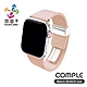 COMPLE Apple Watch 官方認證皮革悠遊卡錶帶 櫻花粉 38/40/41mm專用 product thumbnail 3