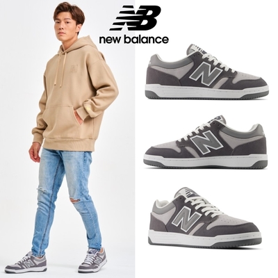 【New Balance】 復古鞋_深灰色_中性_BB480LEC-D楦