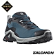 官方直營 Salomon 男 X REVEAL 2 Goretex 低筒登山鞋 野跑鞋 軍藍/黑/深礦灰 product thumbnail 2