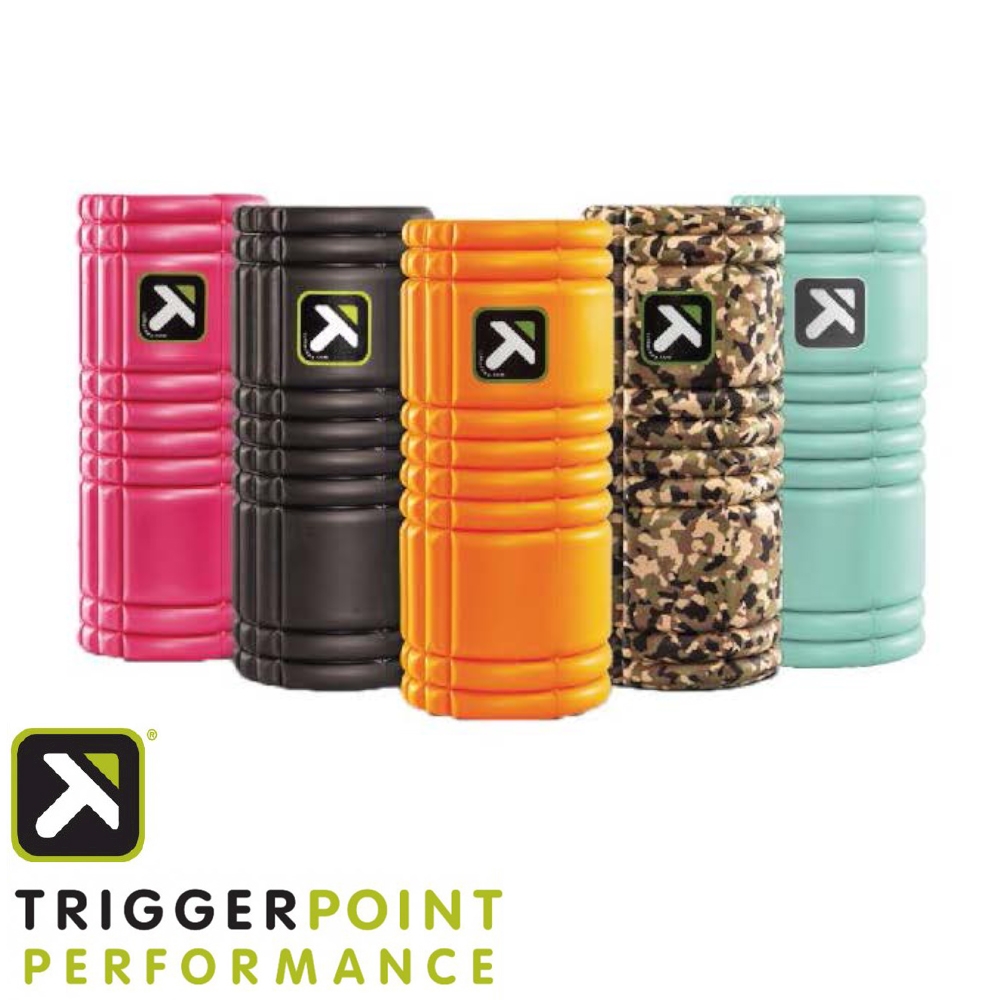 【TRIGGER POINT】健康按摩滾筒(瑜珈滾筒)（兩支一組，顏色任選）