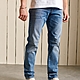 SUPERDRY 男裝 丹寧長褲 SLIM Mercer Mid Blue product thumbnail 1