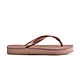 Havaianas Slim Flatform 女鞋 水藍色 經典 厚底2公分 人字拖 拖鞋 4144537-1669W product thumbnail 1