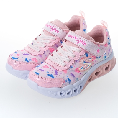 SKECHERS 女童系列 燈鞋 FLUTTER HEART LIGHTS - DC - 319509LPKMT