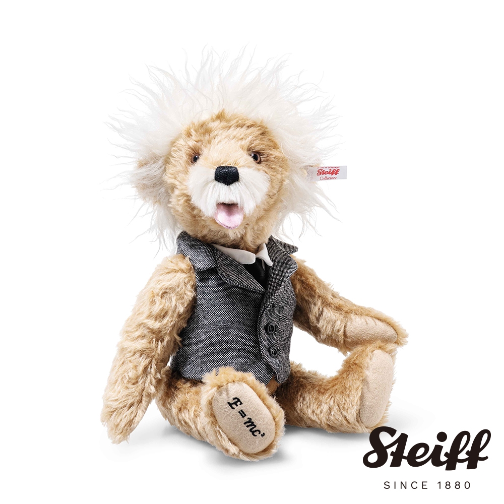 STEIFF Albert Einstein Teddy bear 愛因斯坦 復刻限量版