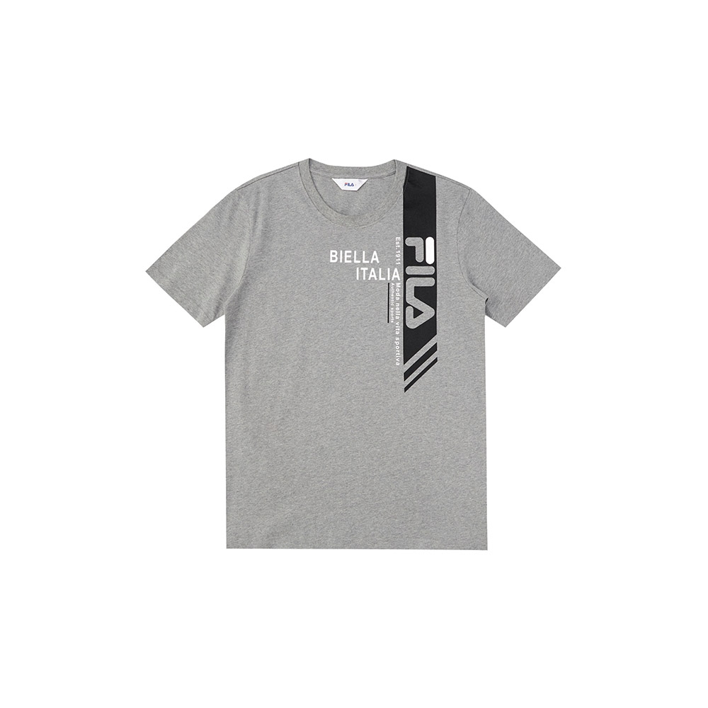 FILA 男女款經典LOGO短TEE 多款任選 (E款麻灰)