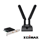 EDIMAX 訊舟 AX3000 Wi-Fi 6 + 藍牙5.0 PCIe 無線網路卡 product thumbnail 1