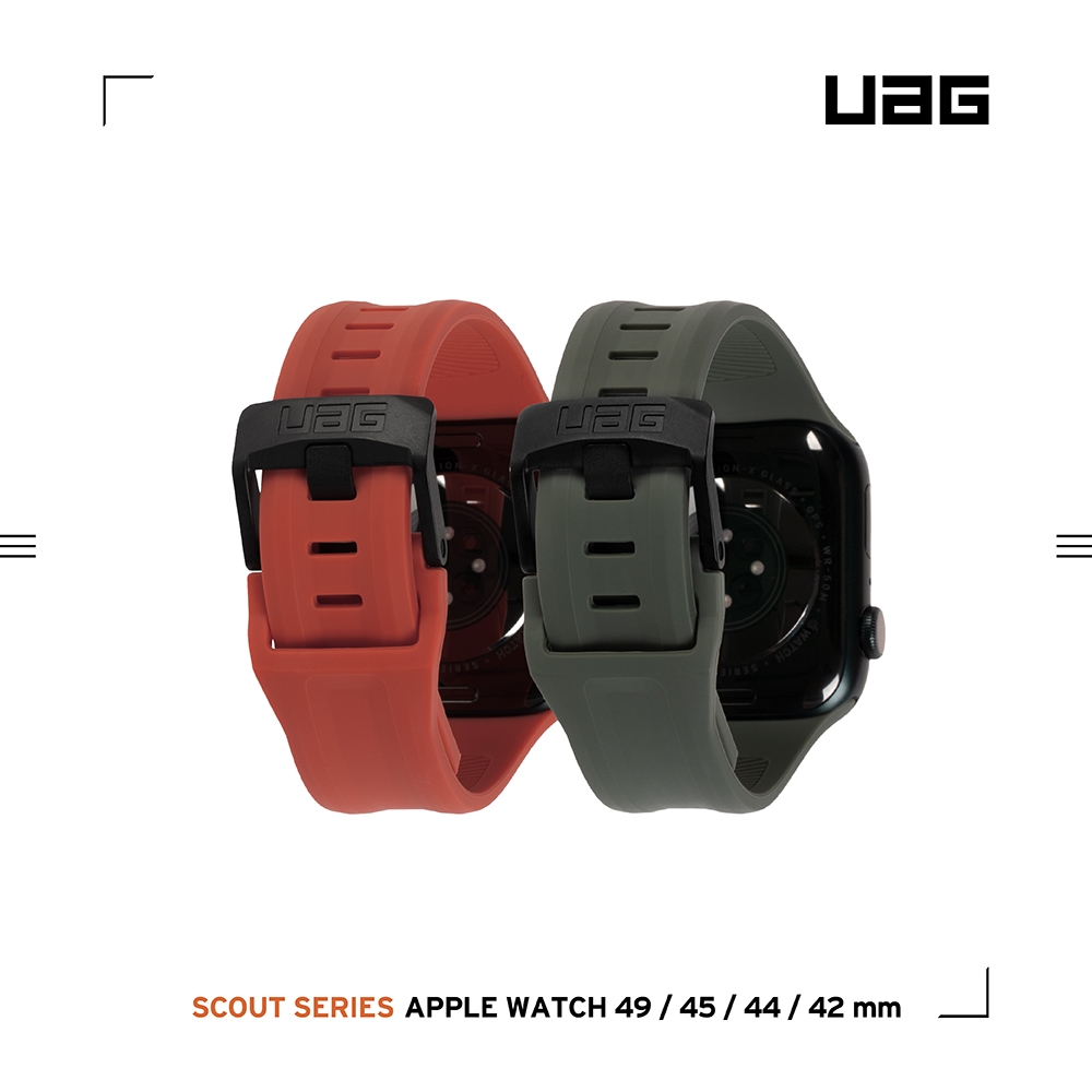 UAG Apple Watch 42/44/45/49mm 潮流矽膠錶帶