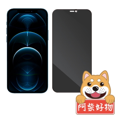 阿柴好物 Apple iPhone 12 Pro Max 滿版防窺玻璃貼