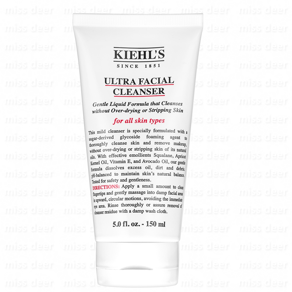 *KIEHLS契爾氏 冰河保濕潔面乳150ml (國際航空版) (效期至2025/06)