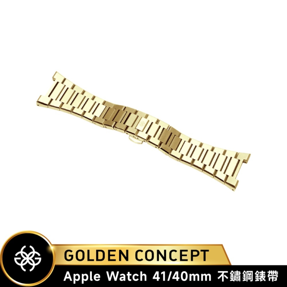 【Golden Concept】Apple Watch 40/41mm 316不鏽鋼錶帶 ST-41-SL-G