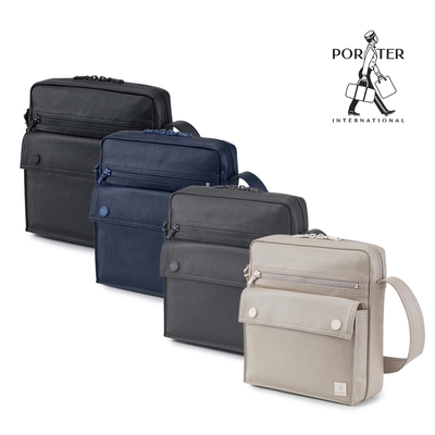 [超品日限定]PORTER INTERNATIONAL - 輕霧復古ASHER斜背包 -(四色任選) -原價$4650