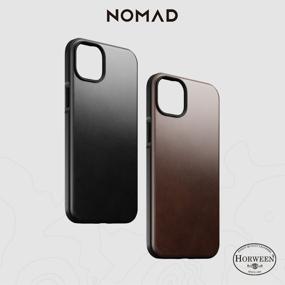 美國NOMAD 精選Horween皮革保護殼-iPhone 14 Plus (6.7")