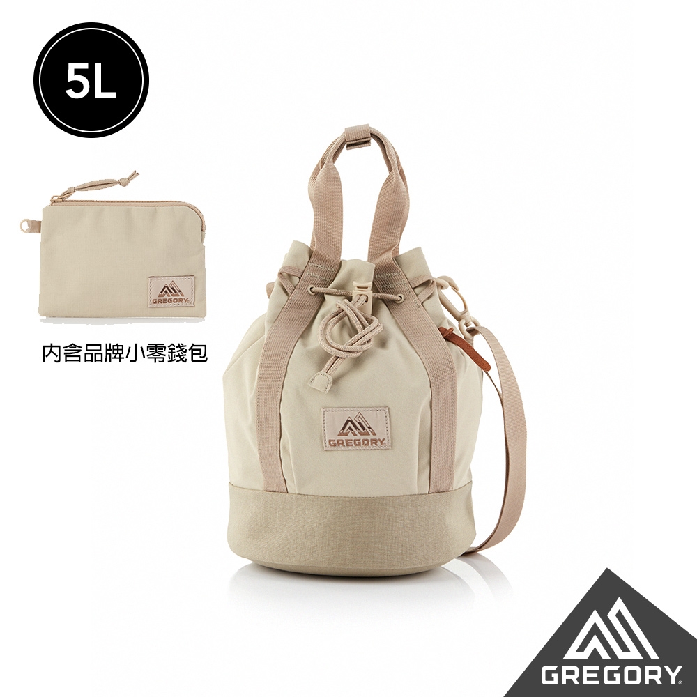 Gregory 5L LADYBIRD 2WAY BUCKET 兩用 水桶包 沙色 小物包 隨身包