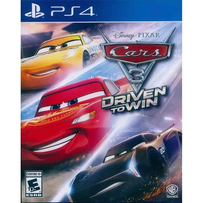 汽車總動員 3：全力取勝 Cars 3: Driven to Win -PS4 中英文美版