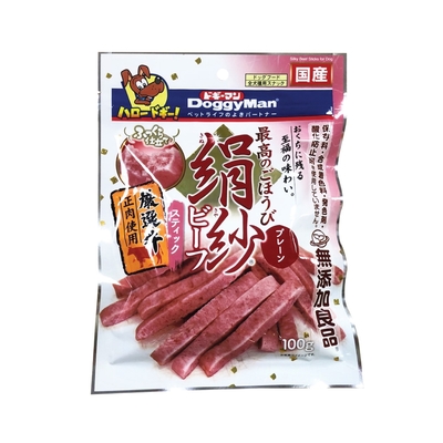 DoggyMan多格漫 犬用絹紗牛肉條 絹紗牛肉方塊 狗零食 犬