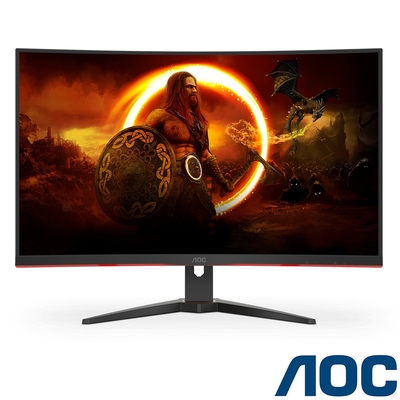 AOC C32G2ZE2 32型 FHD 250Hz 曲面電競螢幕