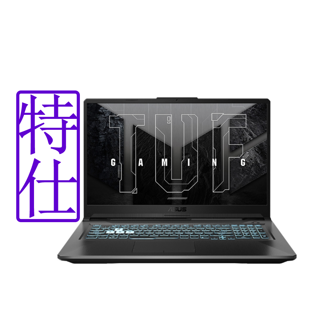 ASUS FA706NF 17.3吋電競筆電 (R5-7535HS/RTX 2050/16G*2/512G+2T/石墨黑/TUF Gaming A17)