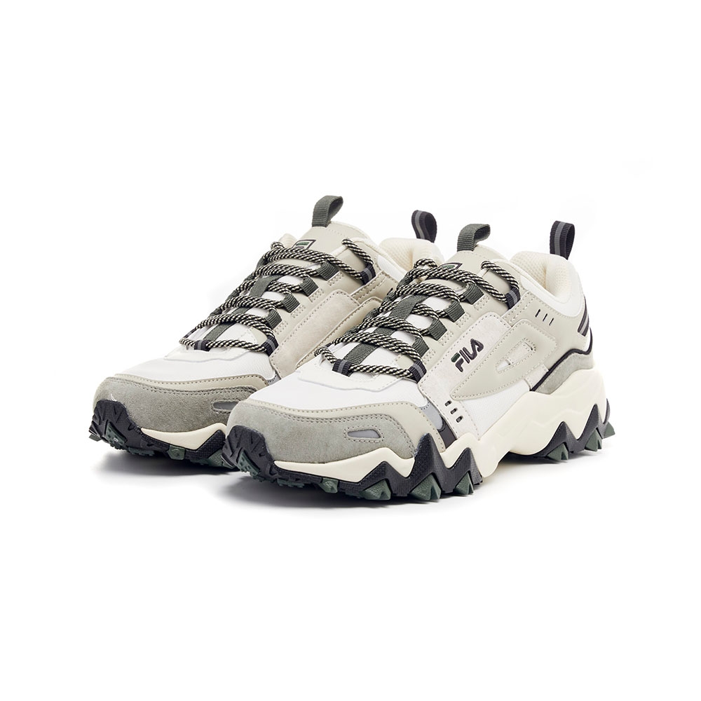 FILA OAKMONT TR v2 中性運動鞋-白/灰/黑 4-C129Y-067