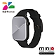 minio Apple Watch 防水矽膠悠遊卡錶帶 午夜黑 42/44/45/49mm(官方正式授權) product thumbnail 3