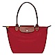 LONGCHAMP  Le-Pliage 長把小型尼龍手提包(小/紅) product thumbnail 1