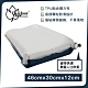 【Outdoorbase】3D舒壓自動充氣枕頭-月光白-22987 product thumbnail 1