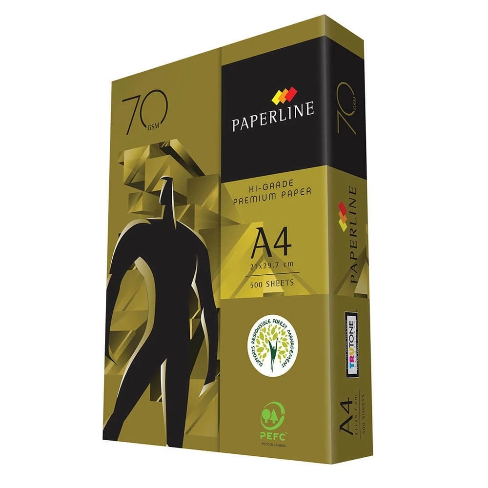 PAPERLINE 金牌 70磅 70P 多功能 A4 影印紙 5包入