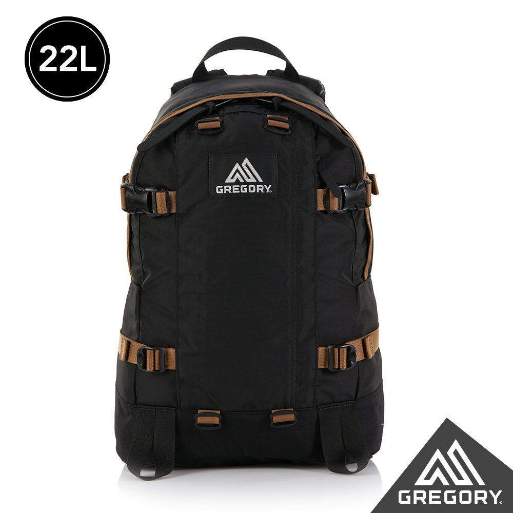 Gregory 22L ALL DAY V2.1 後背包 黑/棕色