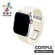 COMPLE Apple Watch 官方認證皮革悠遊卡錶帶 星光白 38/40/41mm專用 product thumbnail 3