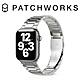 美國 Patchworks 佩奇沃克 Apple Watch 38/40mm 雅緻全金屬錶帶 - 銀 product thumbnail 1