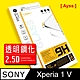 Ayss SONY Xperia 1 V 6.5吋 2023 超好貼鋼化玻璃保護貼 抗油汙抗指紋 product thumbnail 1