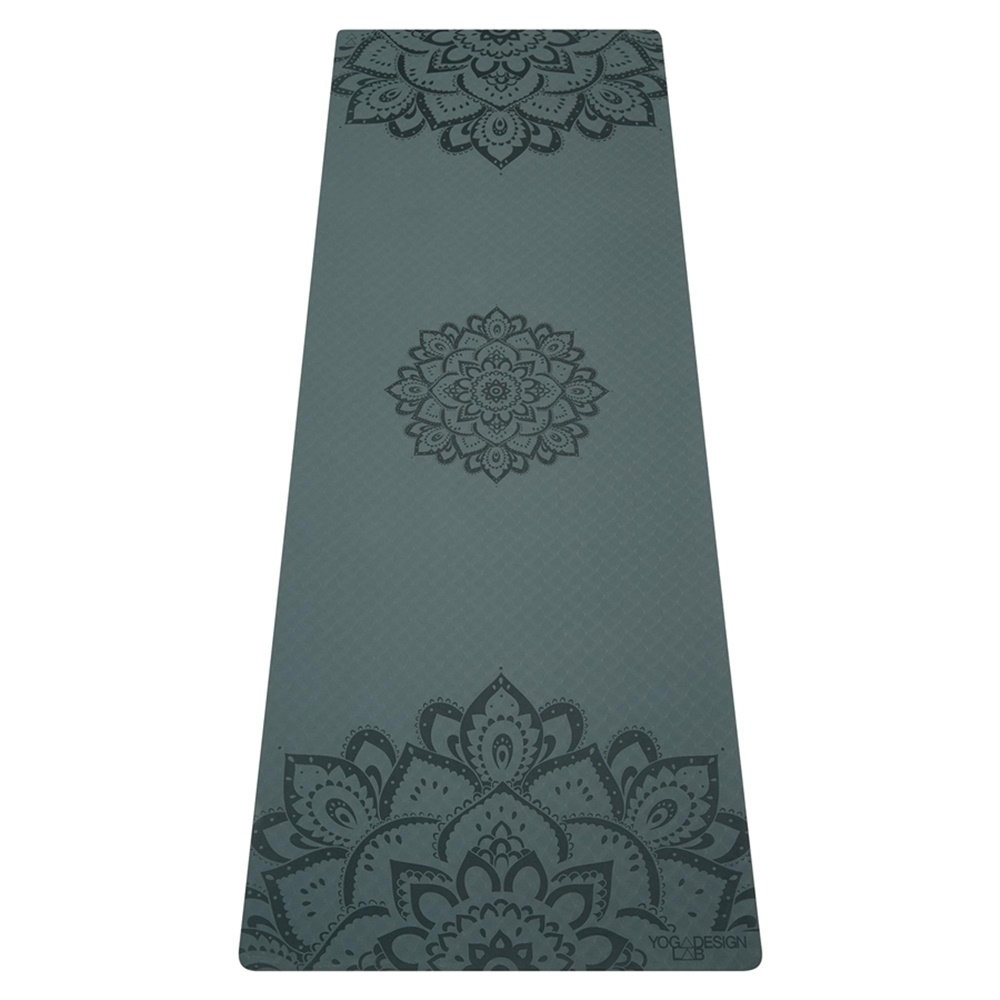 【Yoga Design Lab】Flow Mat TPE環保瑜珈墊 6mm - Charcoal (TPE瑜珈墊)