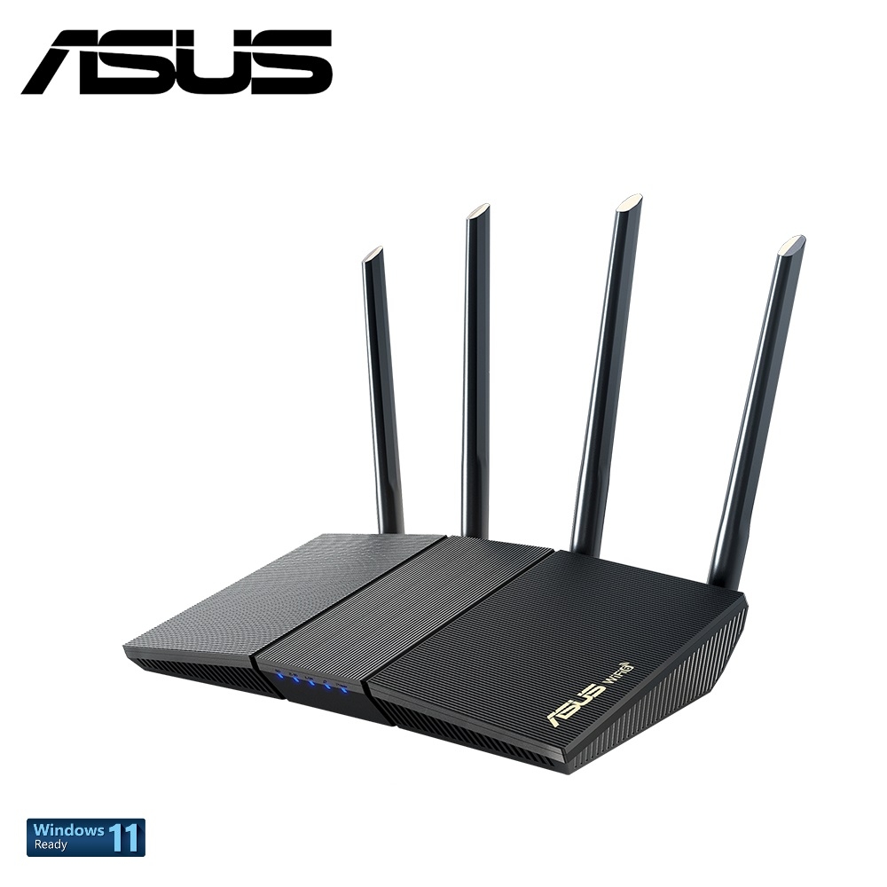 ASUS RT-AX1800S 四天線雙頻 WiFi 6 無線路由器/分享器 可擴充