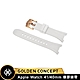 【Golden Concept】APPLE WATCH 41mm / 40mm 白橡膠錶帶/玫瑰金框 ST-41-RB-WH-RG product thumbnail 1