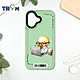 TRON iPhone 16 小動物不想上班 兔狗貓 防摔太空載具殼 透白 軟硬 手機殼 product thumbnail 10