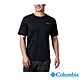 Columbia 哥倫比亞 男款-防曬30涼感快排短袖上衣-黑色 UAE60840BK / S22 product thumbnail 2