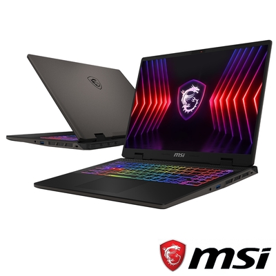 MSI微星 Sword 16 HX B14VFKG-485TW 16吋電競筆電(i7-14650HX/16G/512G SSD/RTX4060-8G/Win11)