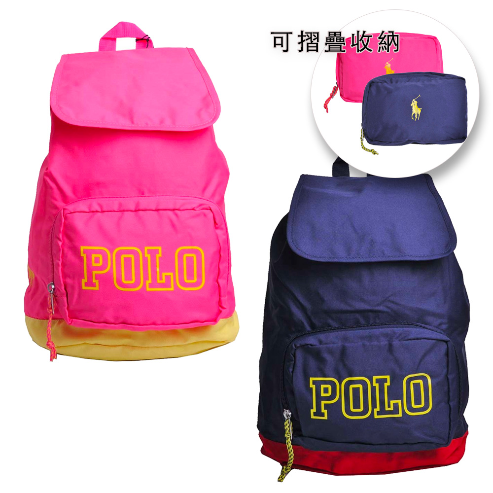 POLO Ralph Lauren 品牌LOGO圖騰後背包.斜背包