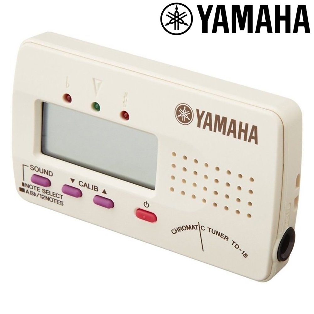 『YAMAHA 山葉』CHROMATIC TUNER 吉他貝斯管弦樂調音器 TD-18WE / 公司貨 新品出清