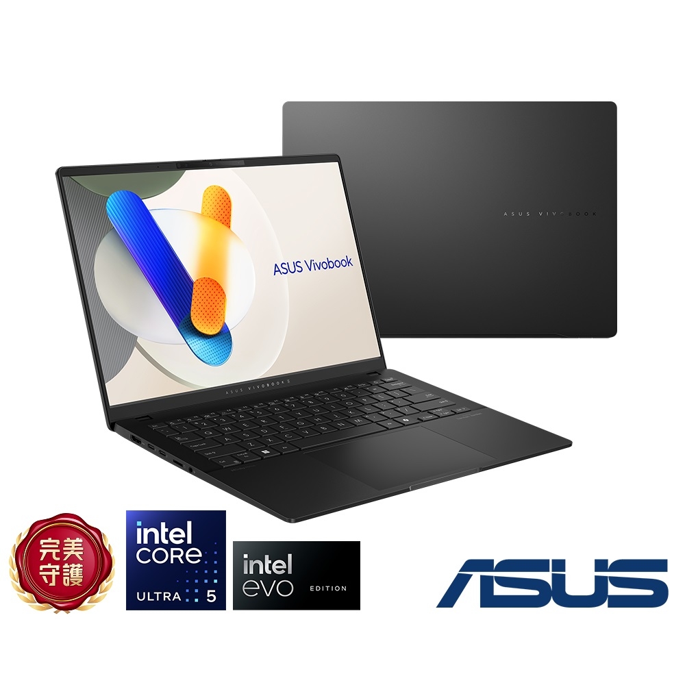 ASUS S5406MA 14吋筆電 (Ultra 5-125H/16G/512G/EVO認證/Vivobook S 14 OLED/極致黑)