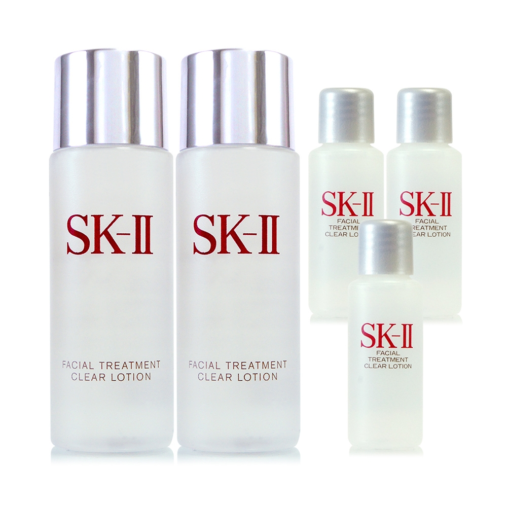 *SK-II 亮采化妝水30ml*2+10ml*3(正統公司貨)