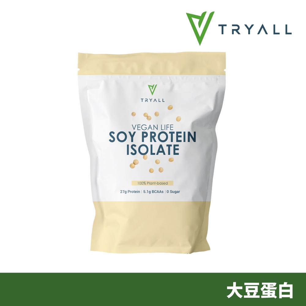 [台灣 Tryall] 分離大豆蛋白 (1kg/袋)